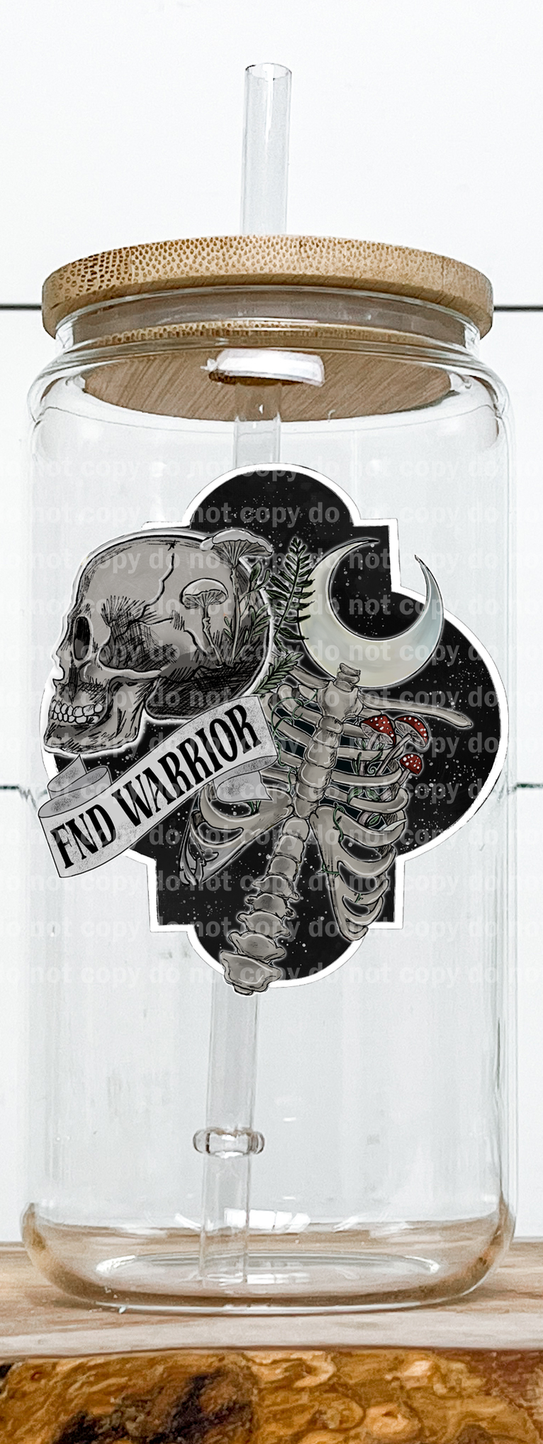 FND Warrior Skull Moon Emblem