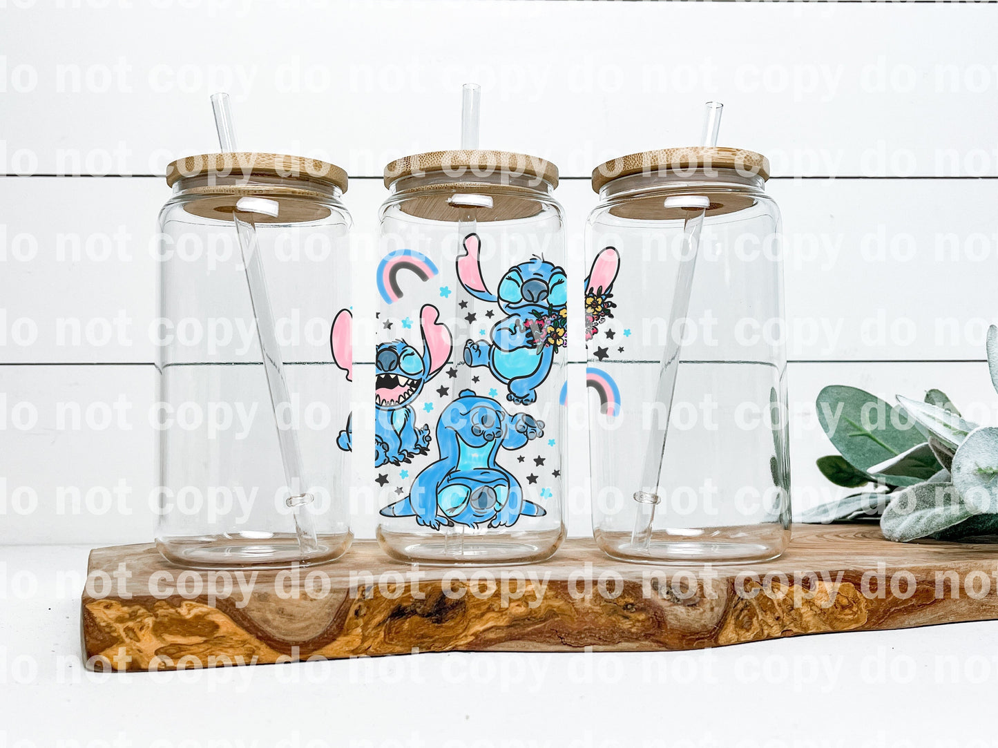 Blue Alien And Rainbows Dream Print or Sublimation Print