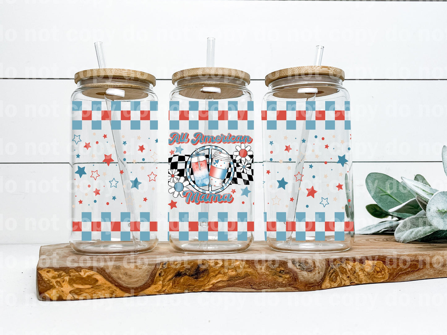 All American Mama Cups 16oz Cup Wrap