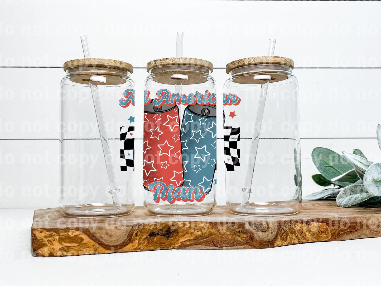 All American Man Can Drinks