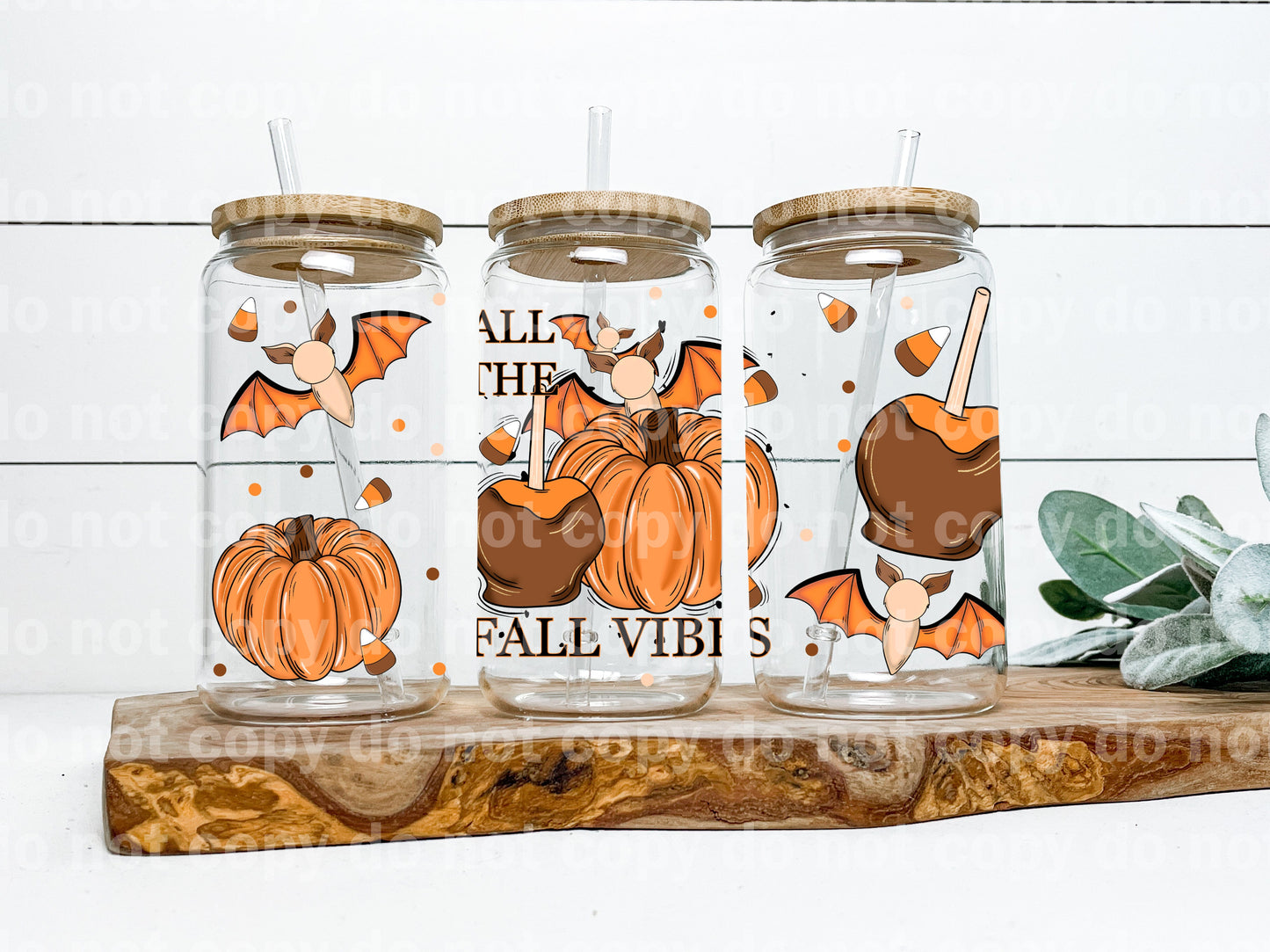 All The Fall Vibes 16oz Cup Wrap