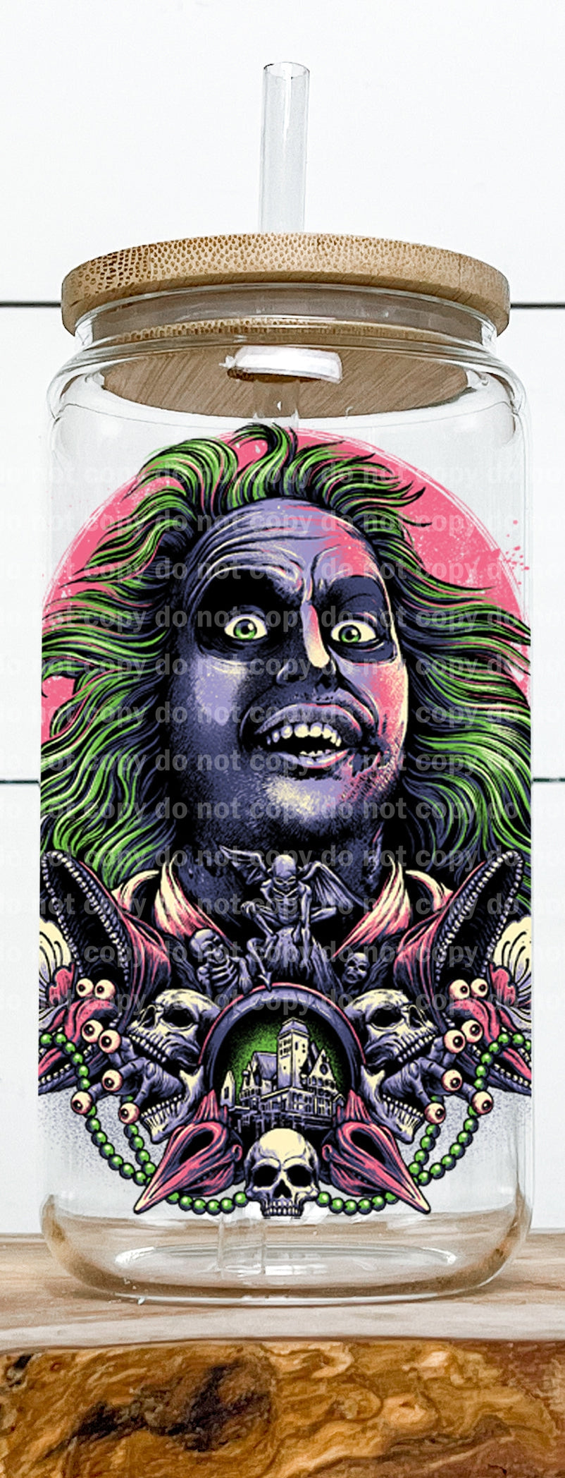 Beetle Bj Halloween Decal 3.4 x 4.5