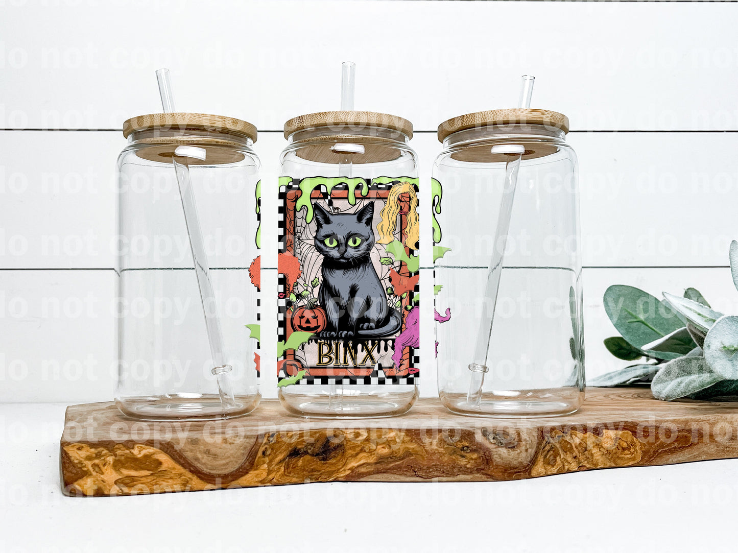 Binx Cat Card Decal 3.4 x 3.5