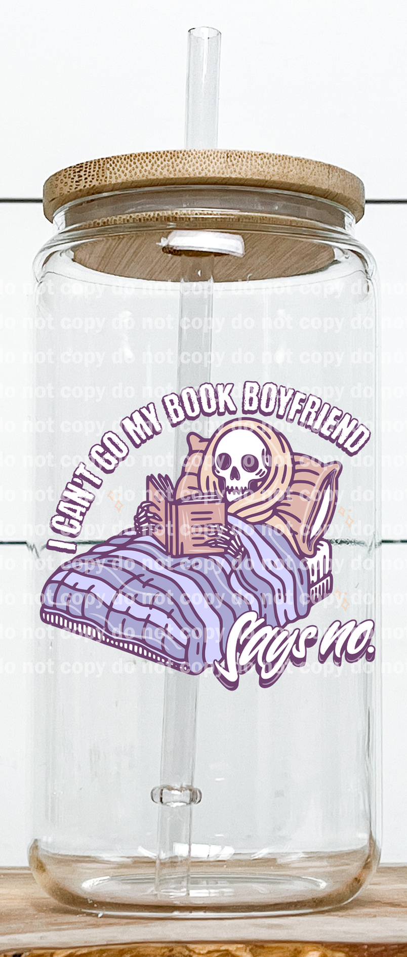 I Can't Go My Book Boyfriend Says No