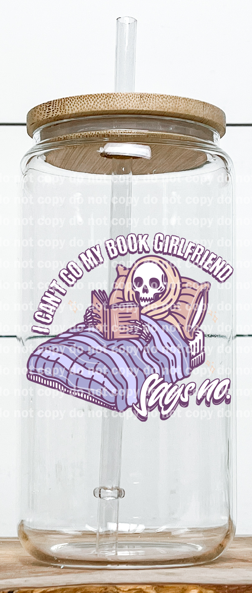 I Can't Go My Book Girlfriend Says No