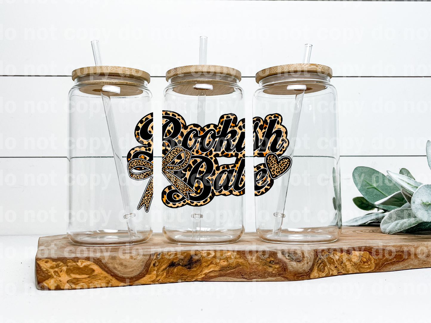 Bookish Babe Leopard Print