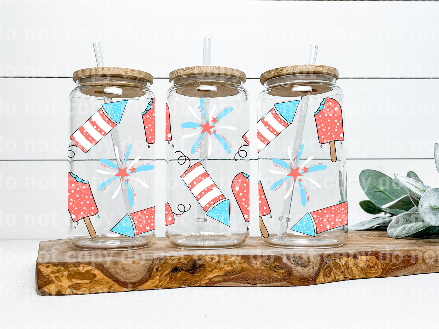 Boom Firecracker 16oz Cup Wrap