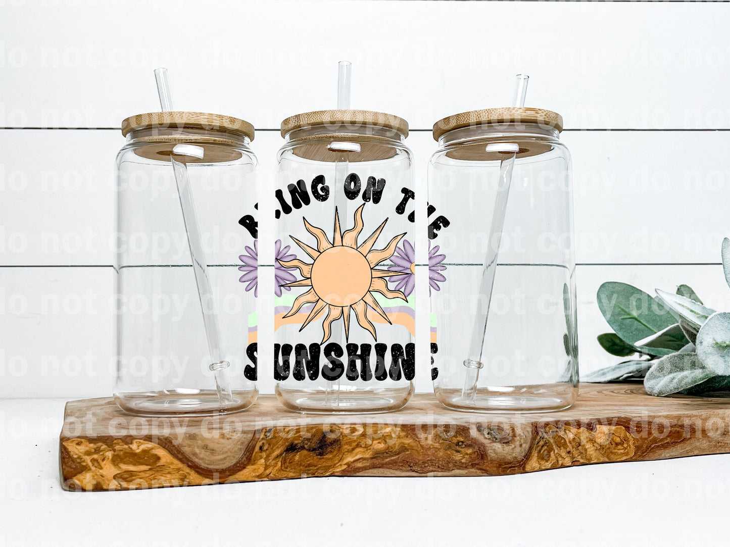 Bring on The Sunshine Decal 4 x 3.8