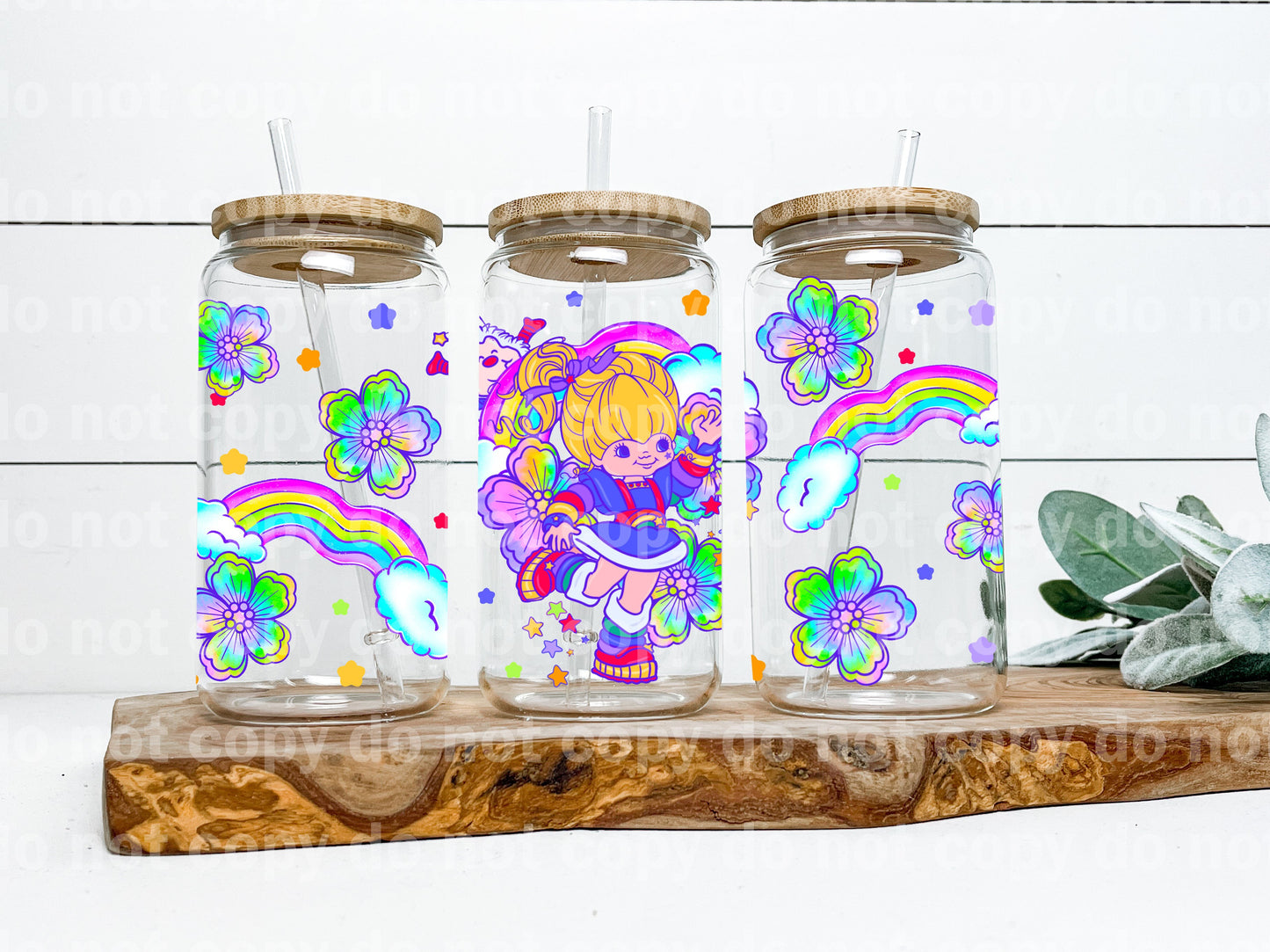 Brite Rainbow 16oz Cup Wrap