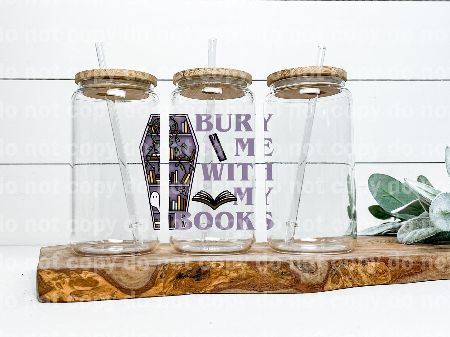 Bury Me With My Books Purple