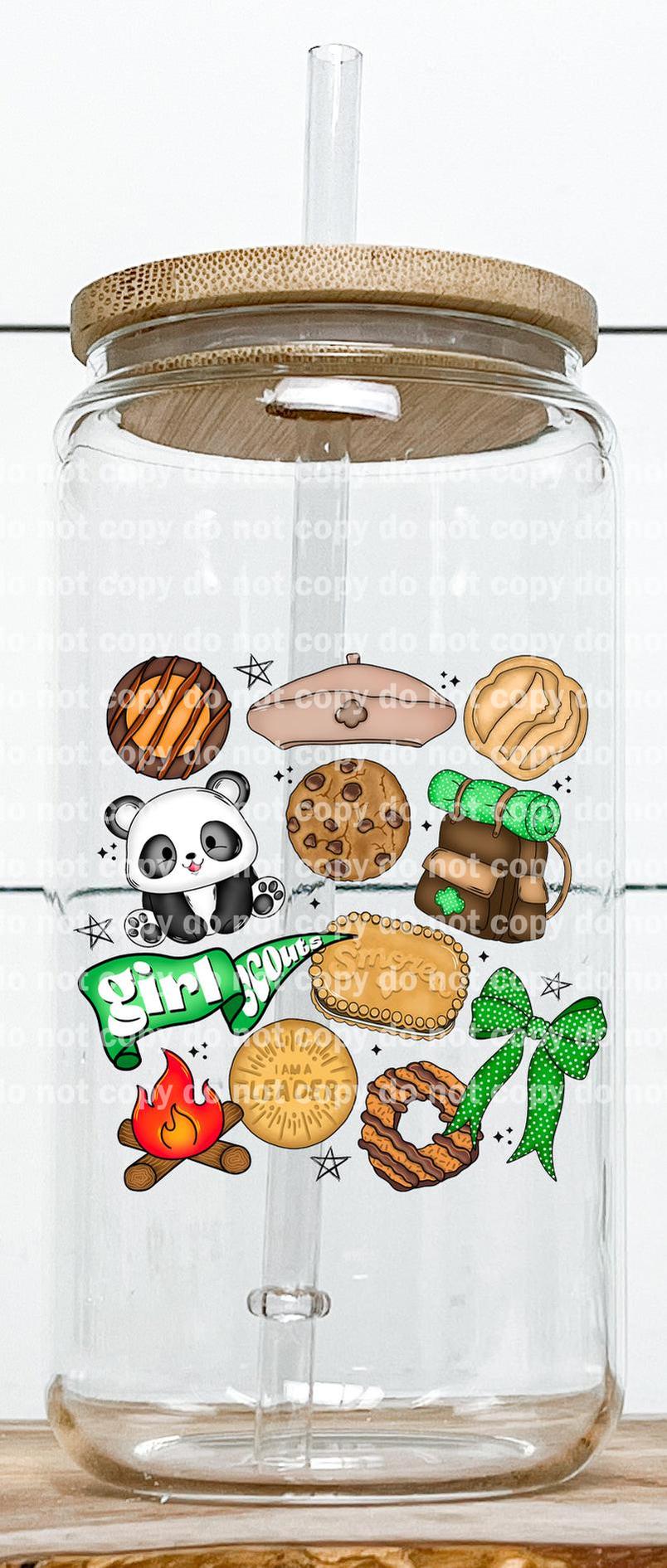 Cadette Girl Scout Collage