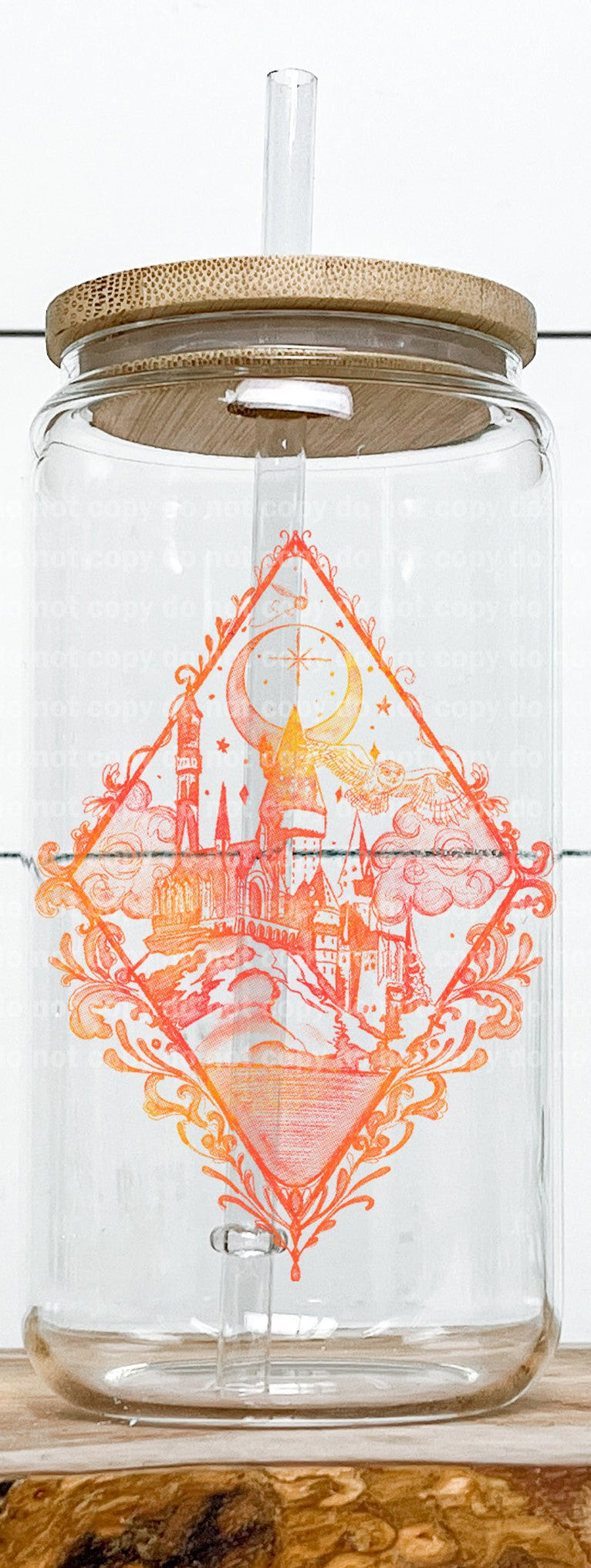 Degradado de la luna del castillo