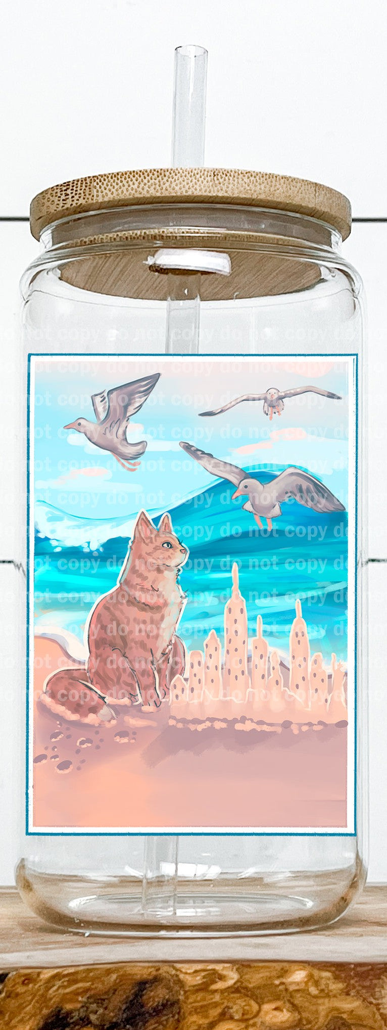 Cat Birds Tarot Card