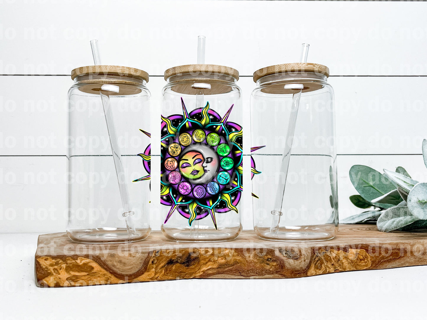 Calcomanía Multicolor Mandala Celestial 3.8 x 3.8