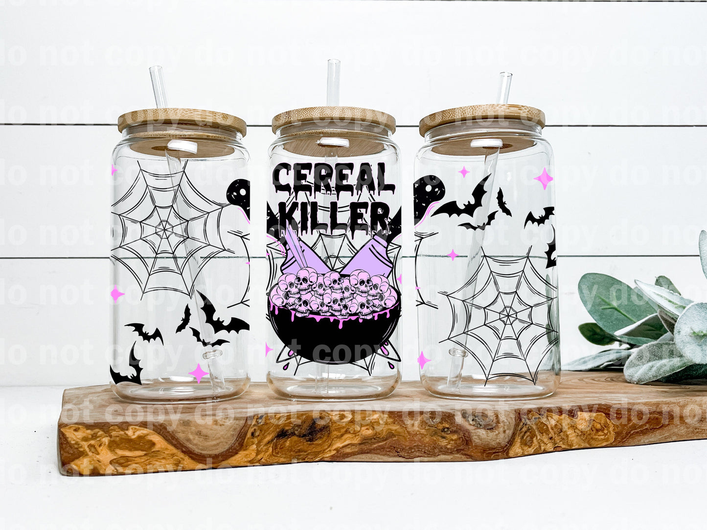 Cereal Killer Purple 16oz Cup Wrap