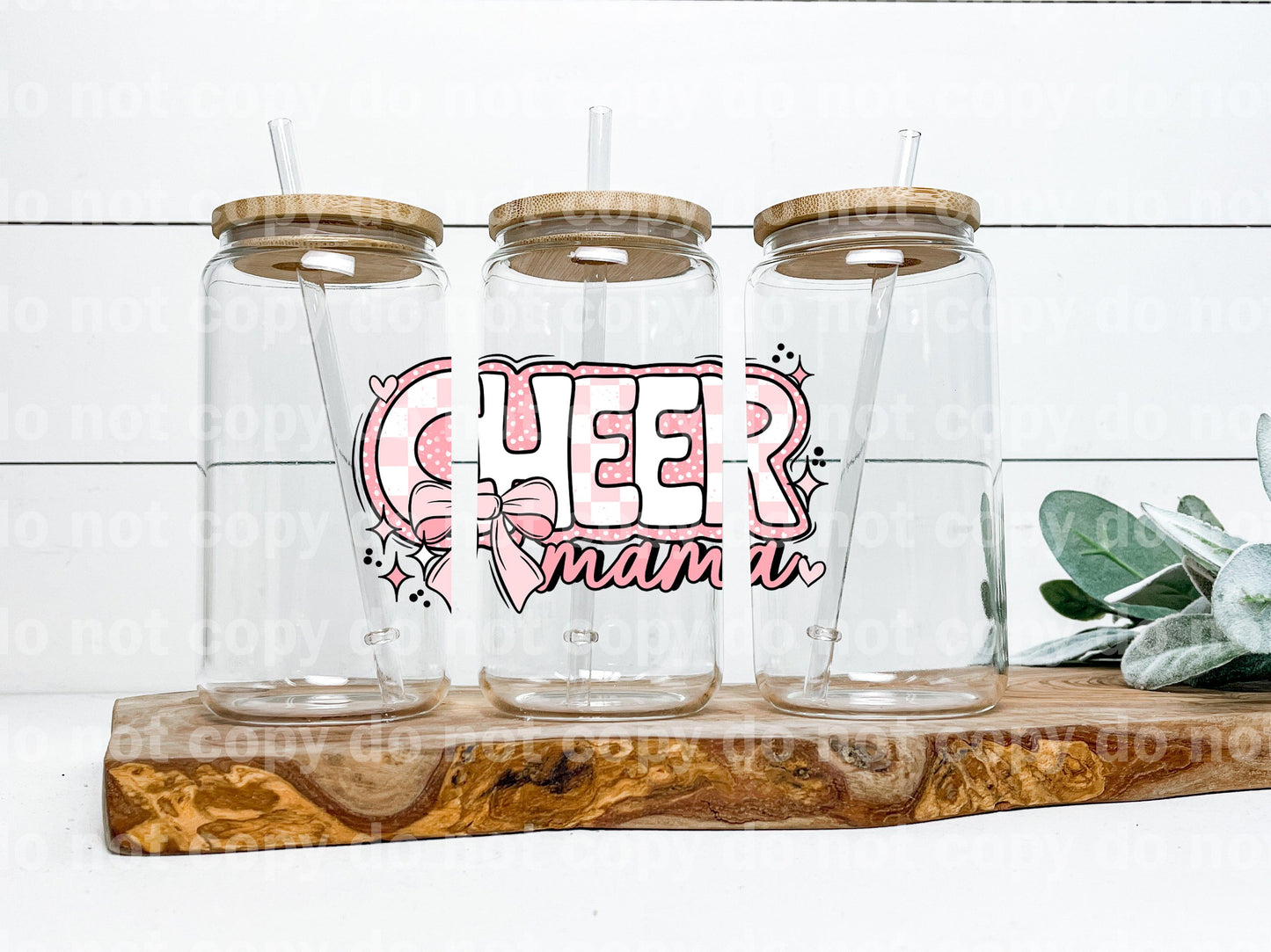 Cheer Mama Pink Bow