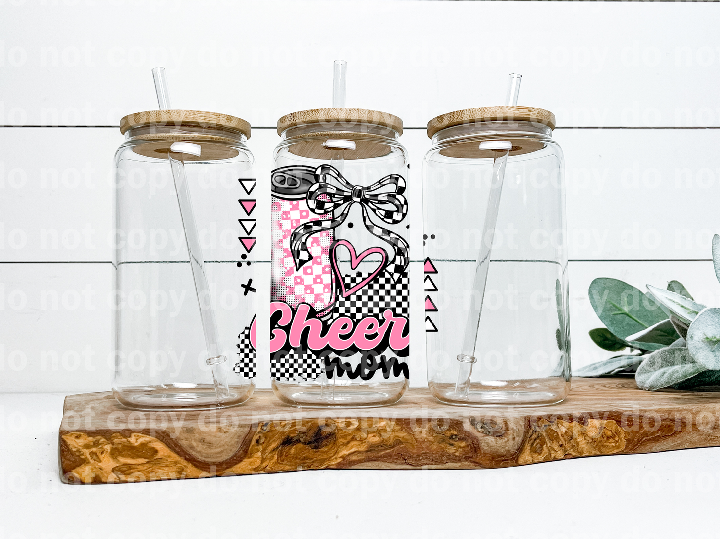 Cheer Mom Soda Can Bow