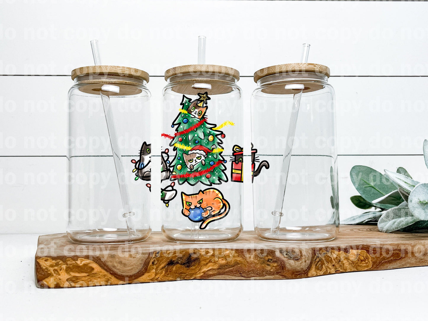 Christmas Tree and Kitties