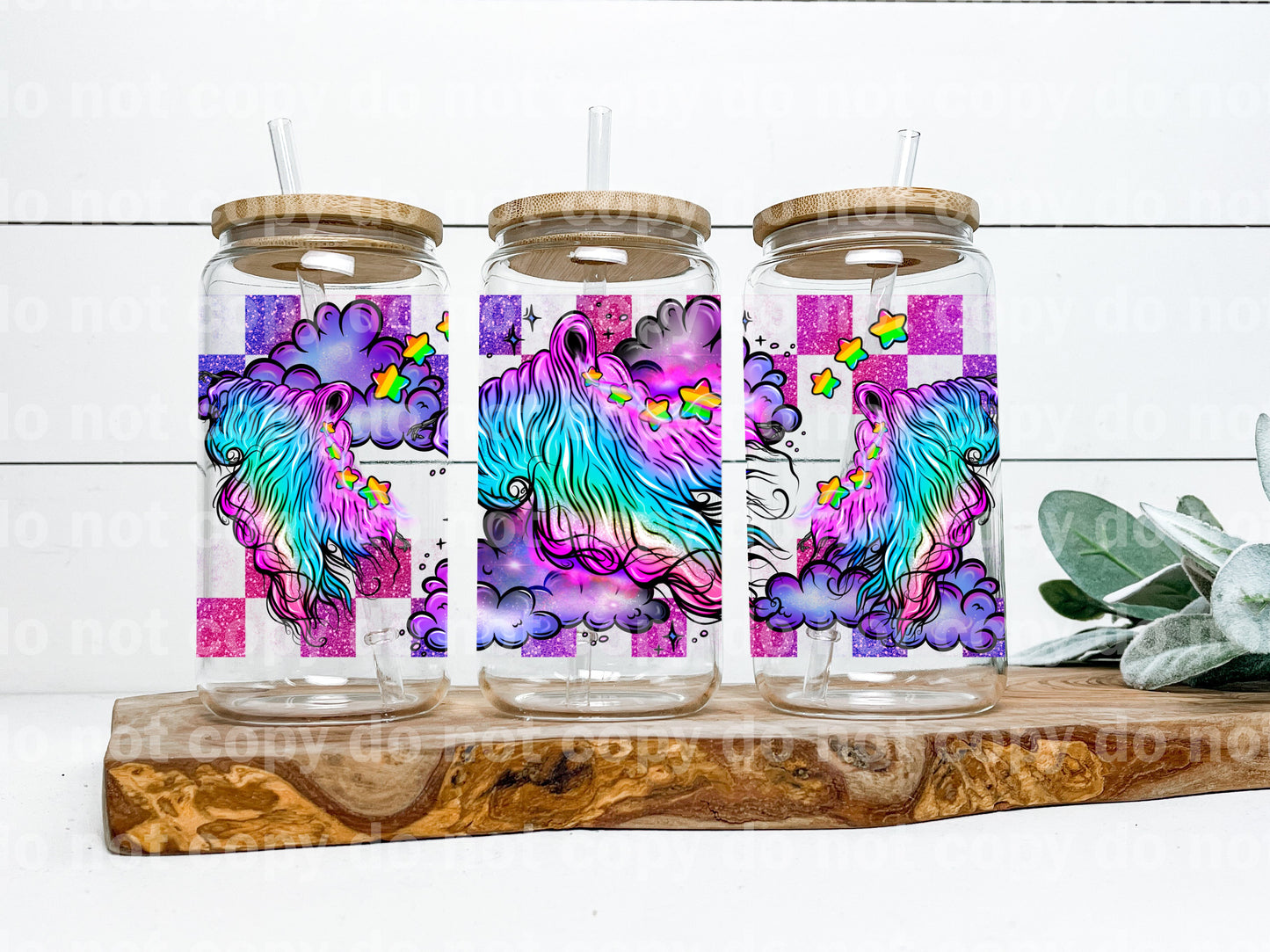 Colorful Dementor 16oz Cup Wrap