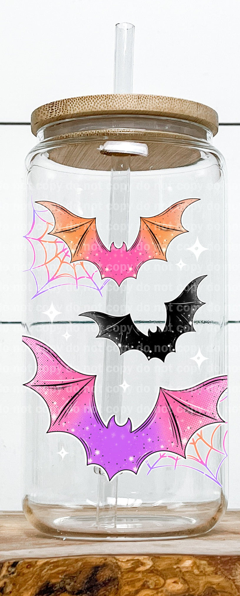 Colorful Spooky Bats
