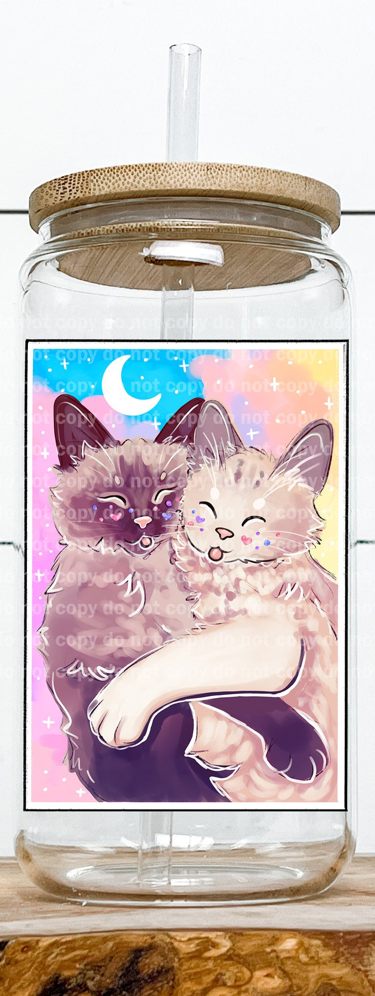 Couple Cat Tarot Card