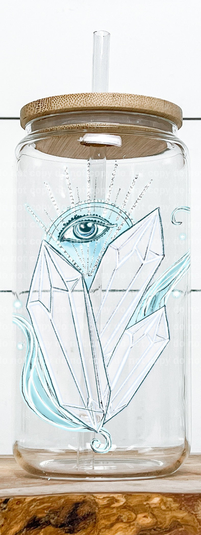 Crystals Eye Decal 3 x 4.5