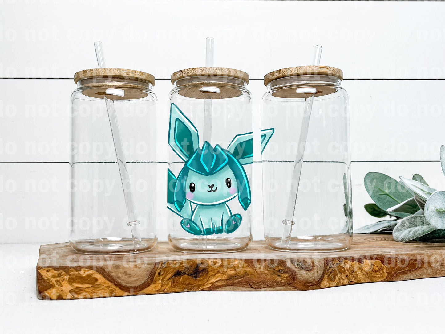 Cute Fresh Snow Pocket Monster Decal 3.4 x 4