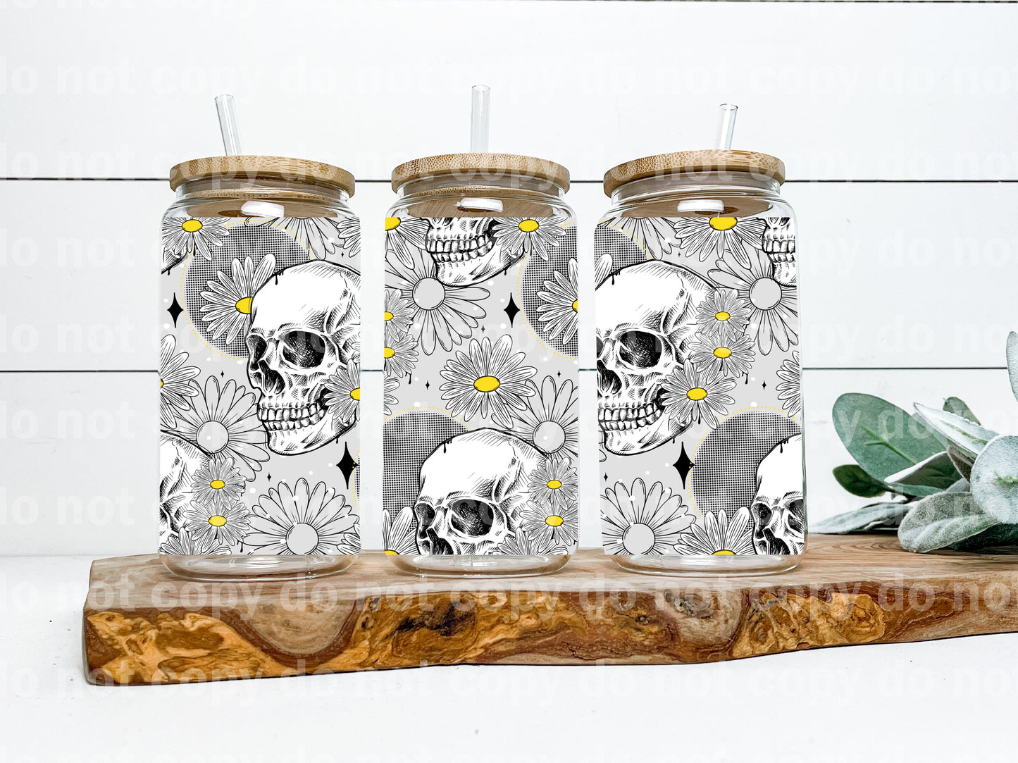 Skellie And Daisy 16oz Cup Wrap