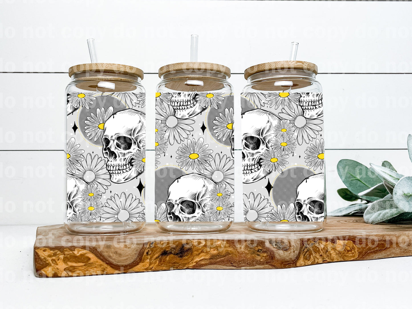 Daisy And Skellie 16oz Cup Wrap