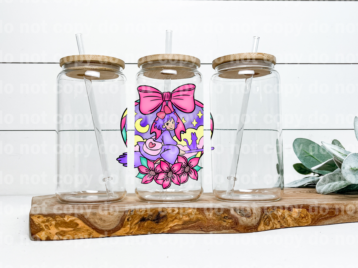 Delivery Witch Floral Heart