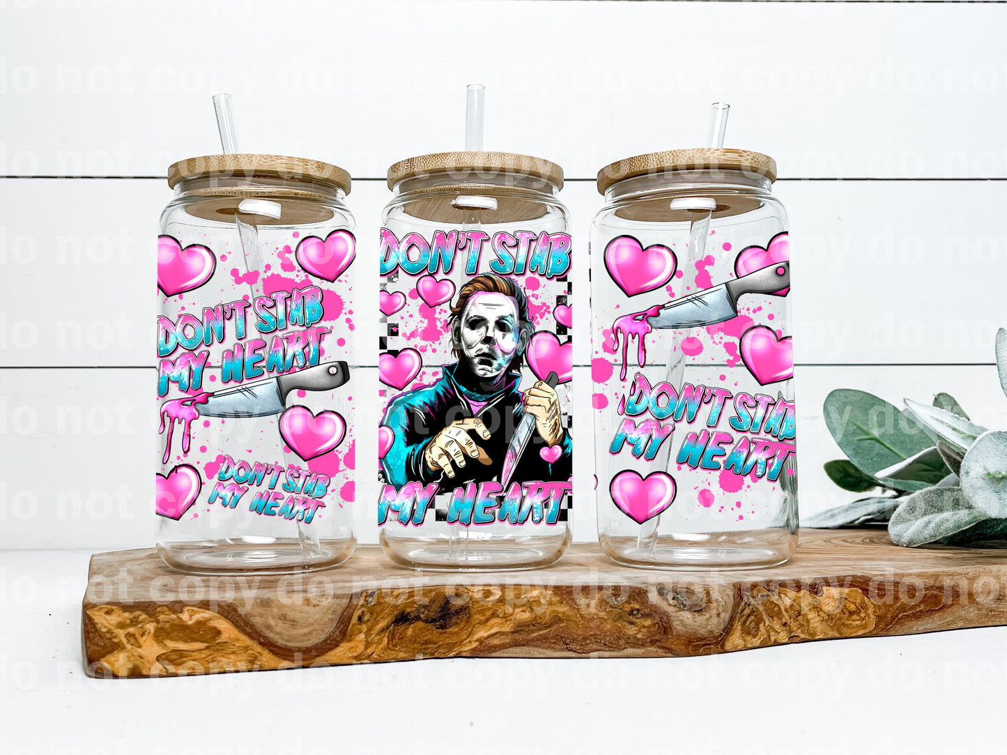 Don't Stab My Heart 16oz Cup Wrap