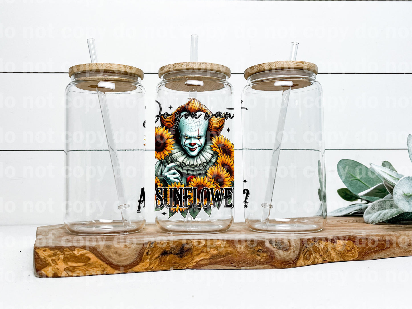 ¿Quieres un payaso girasol?