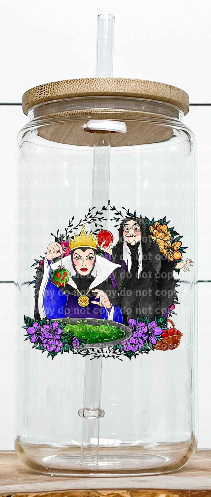 Evil Queen And Hag Floral