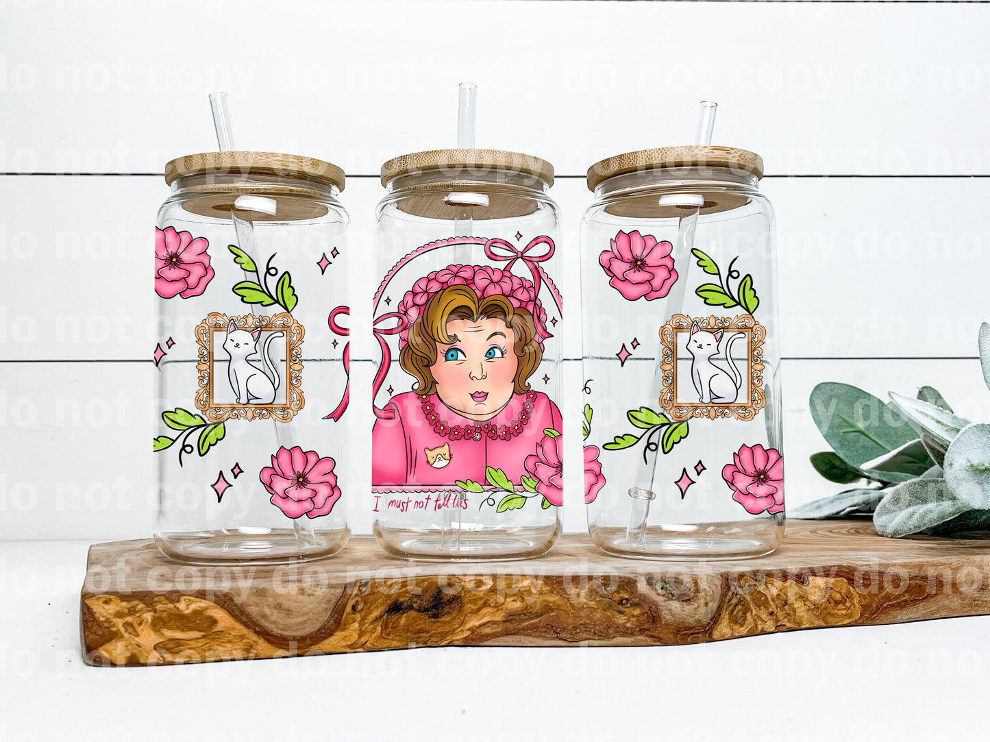 Hp Teacher I Must Not Yell Lies 16oz Cup Wrap