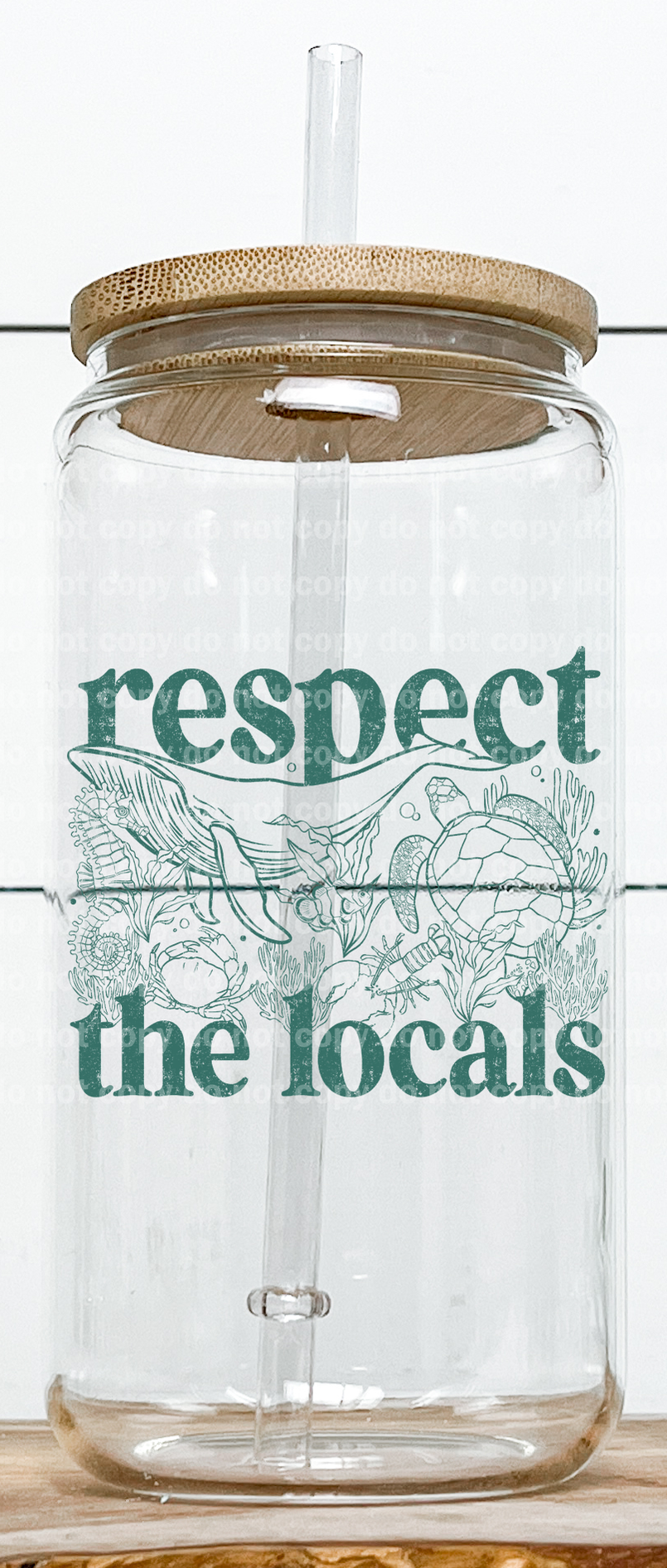 Respect The Locals Grunge