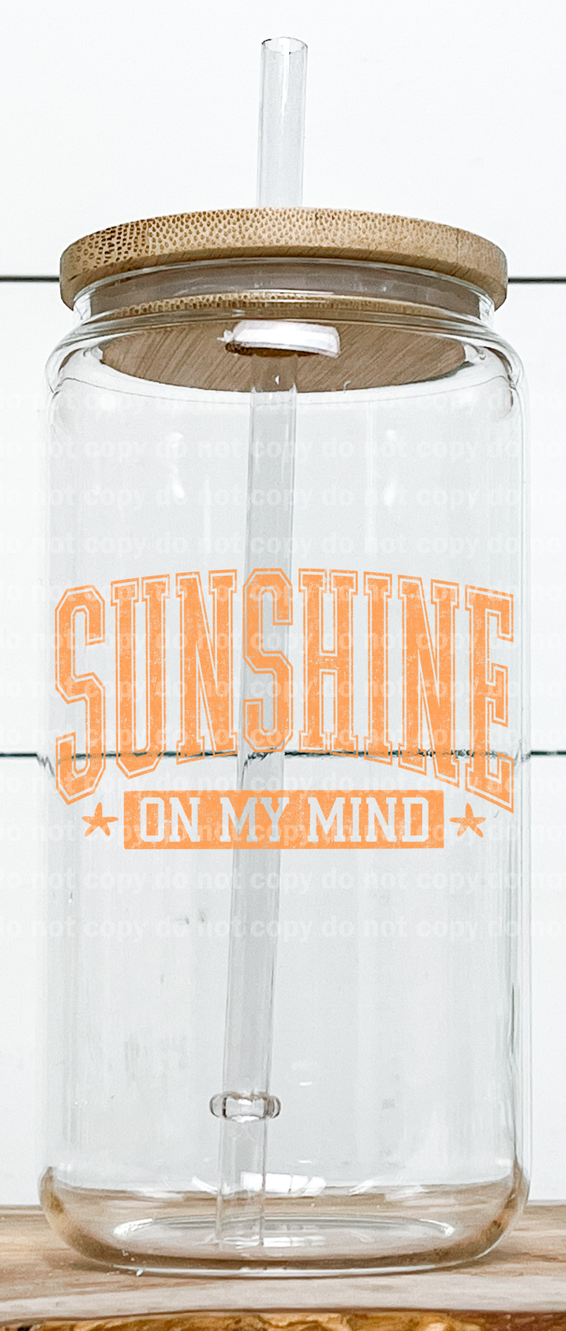 Sunshine On My Mind Grunge Orange