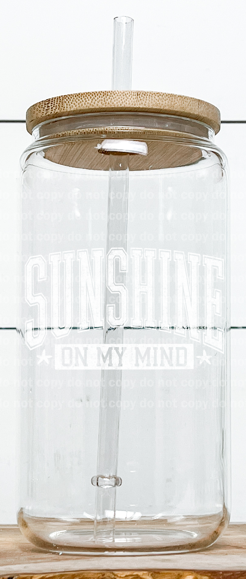 Sunshine On My Mind Grunge Black/White