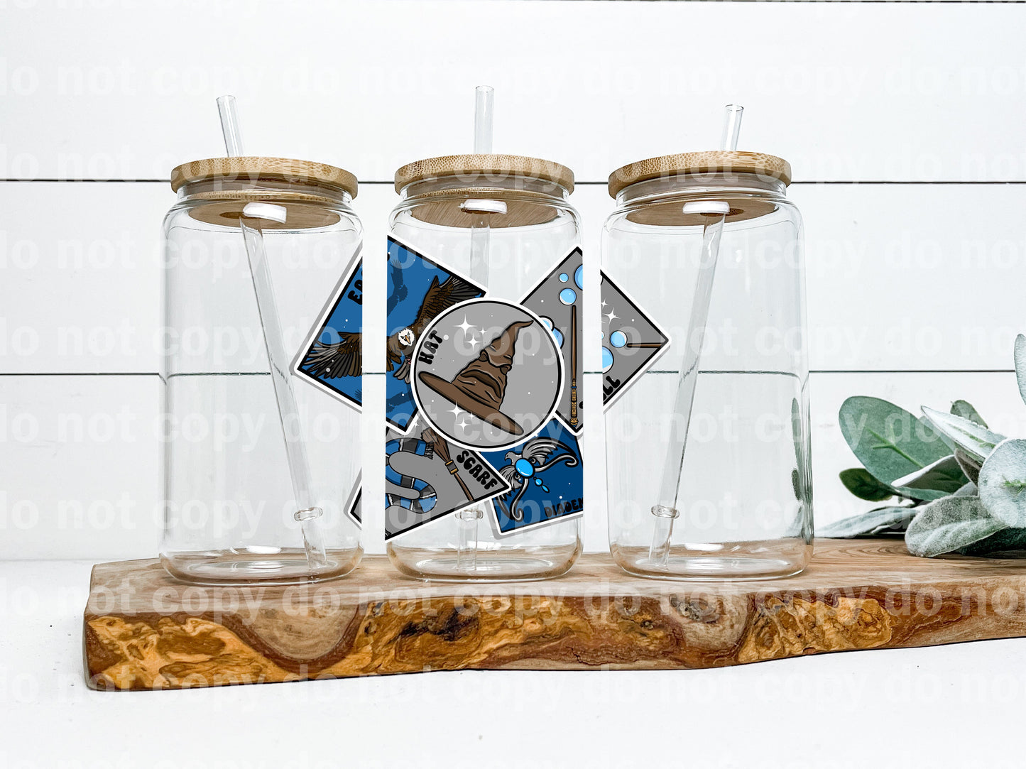 Eagle Wizard and Witches Things Decal 4 x 3.3