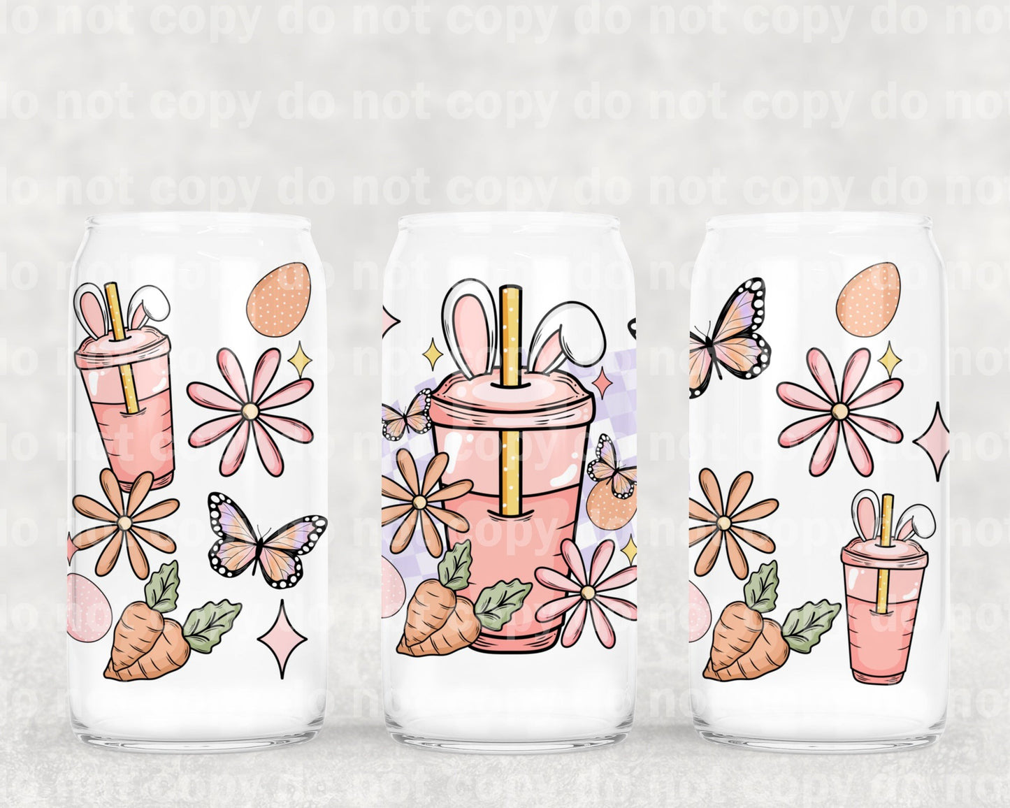 Taza de Conejito de Pascua Envoltura de taza de 16 oz