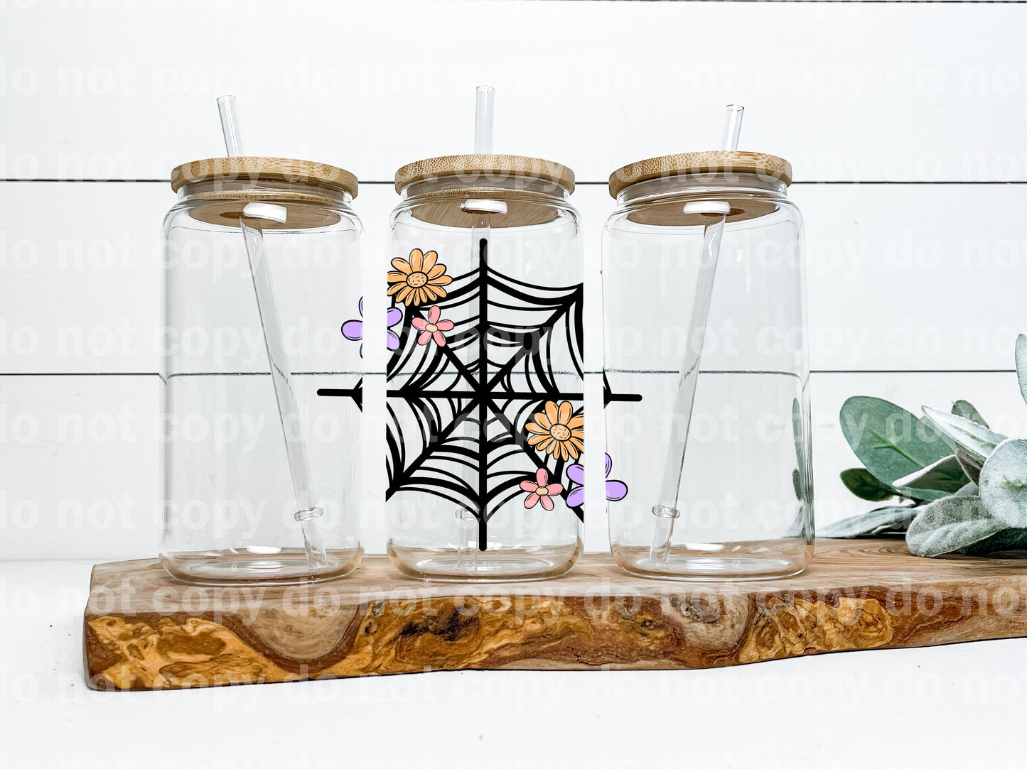 Tela de araña floral