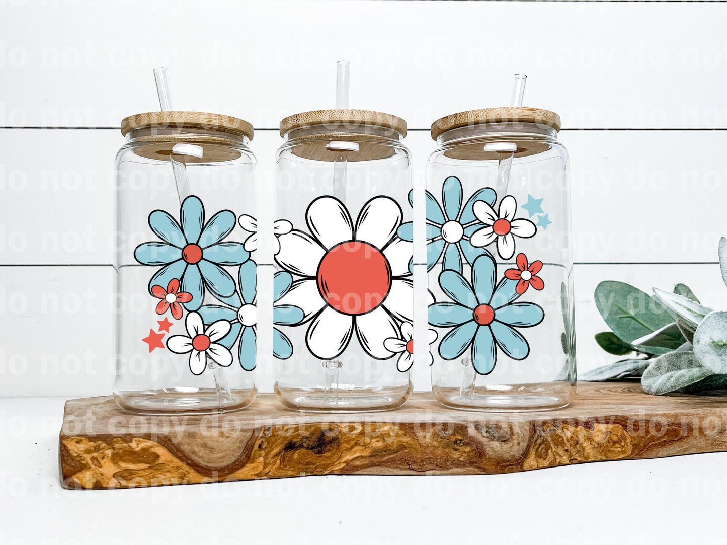 Flowers Fourth of July