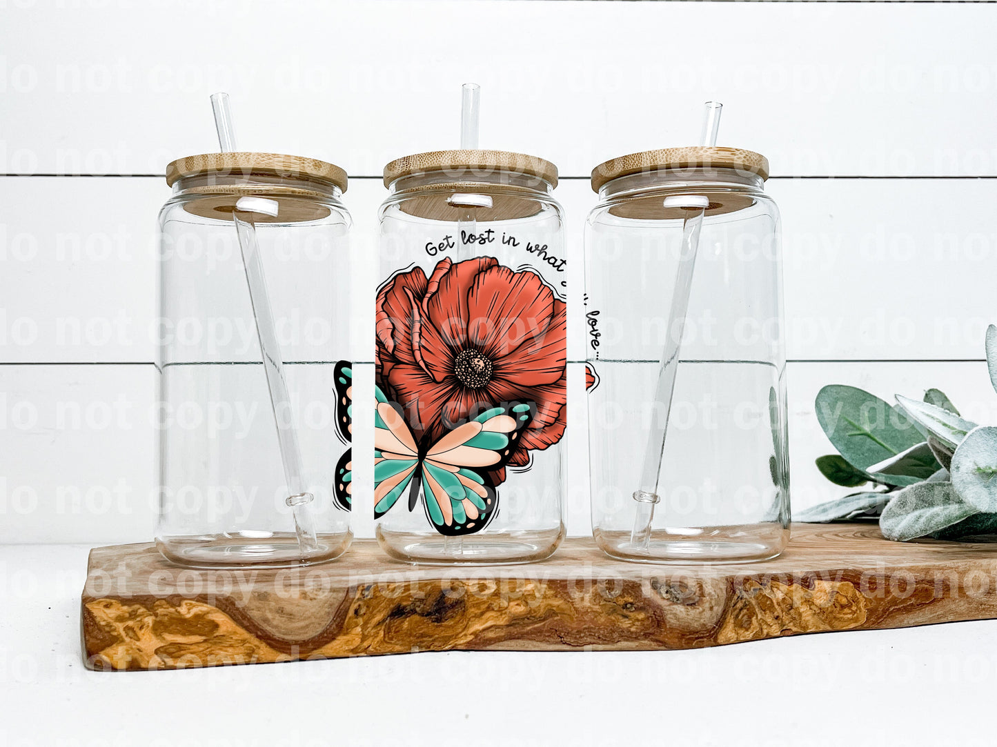 Get Lost In What You Love Black Text