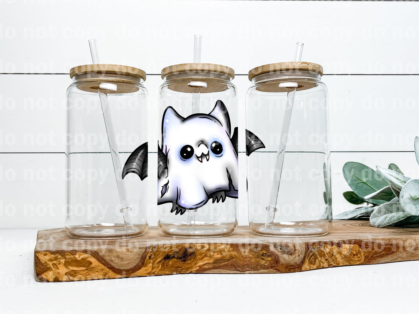 Ghost Bat Decal 4.3 x 3.5