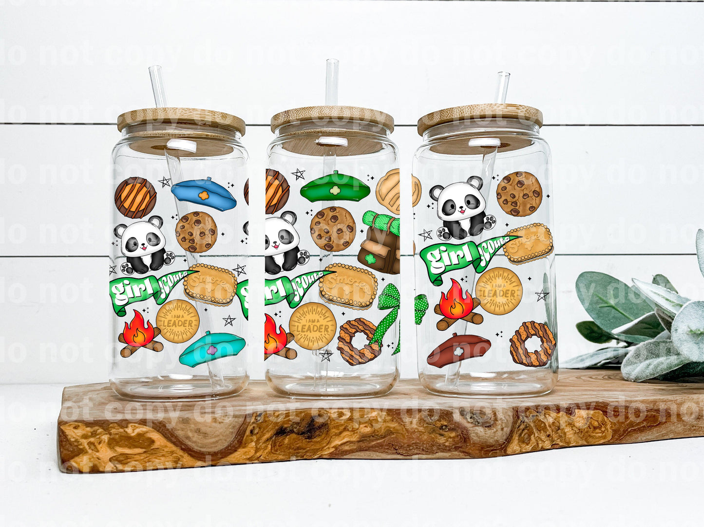 Girl Scout 16oz Cup Wrap