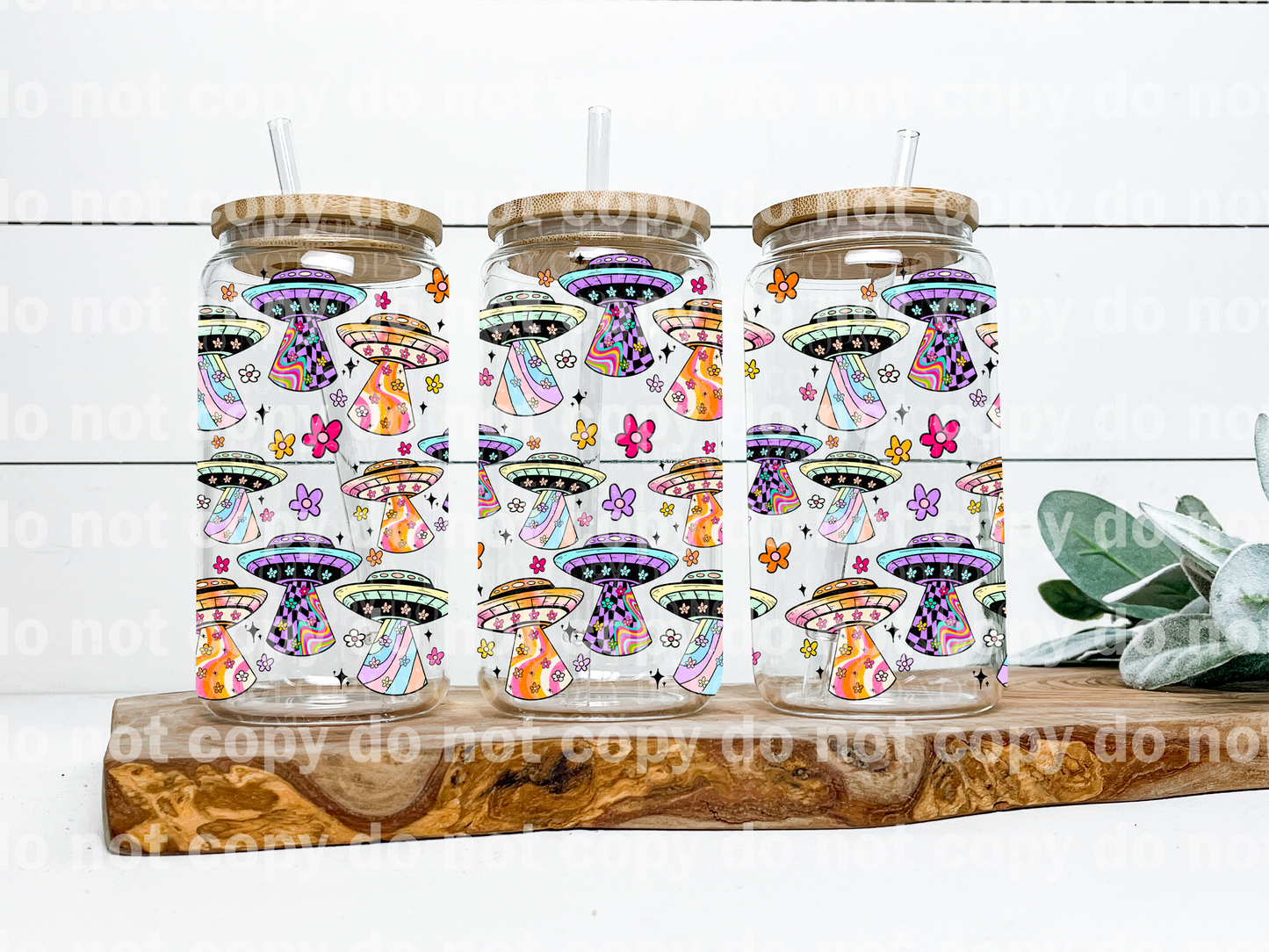 Groovy UFO 16oz Cup Wrap
