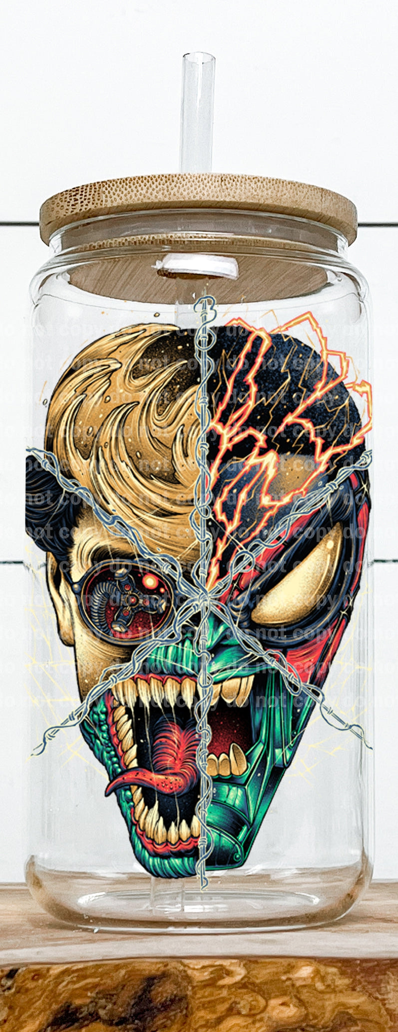 Half Hero Half Monster Spider Decal 3.4 x 4.5