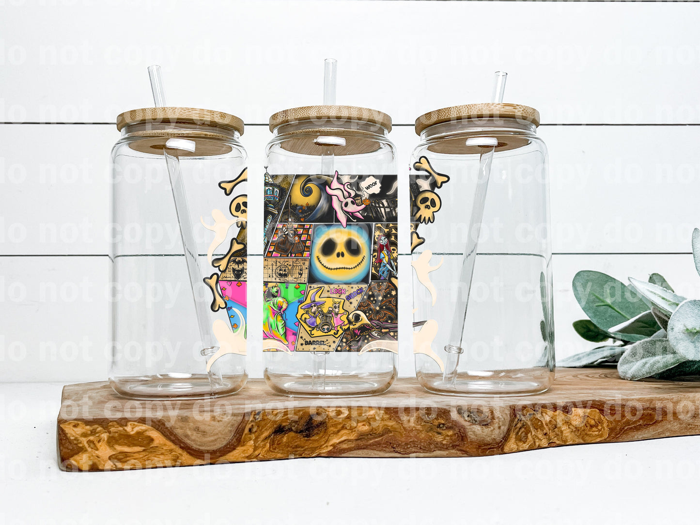 Halloween Things NBC Decal 4.5 x 4