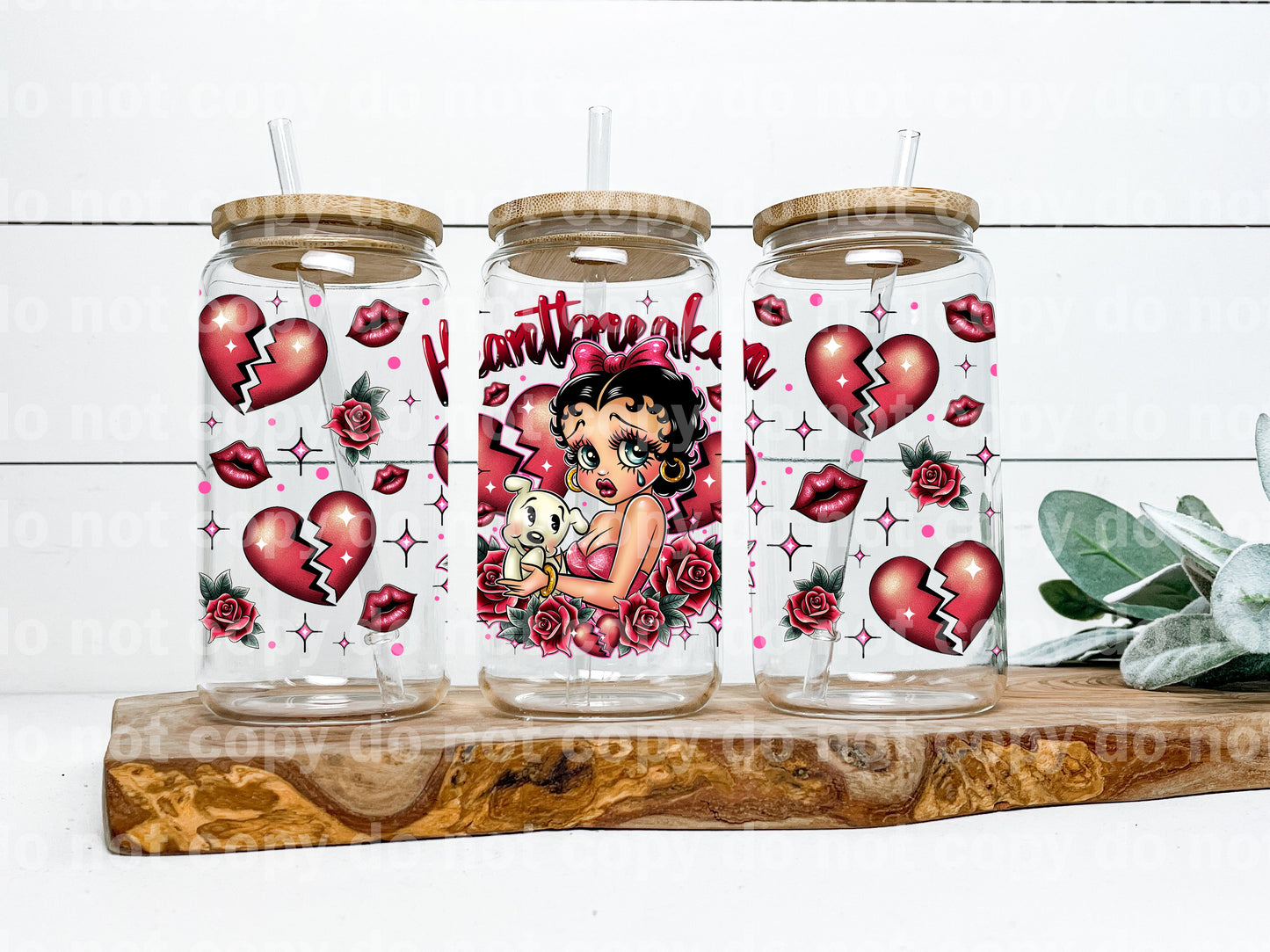 Heartbreaker Betty 16oz Cup Wrap