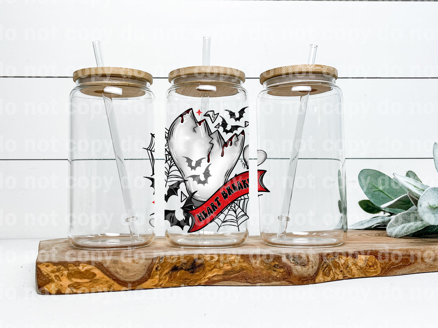 Heart Breaker Bulb Decal 3.8 x 3.8