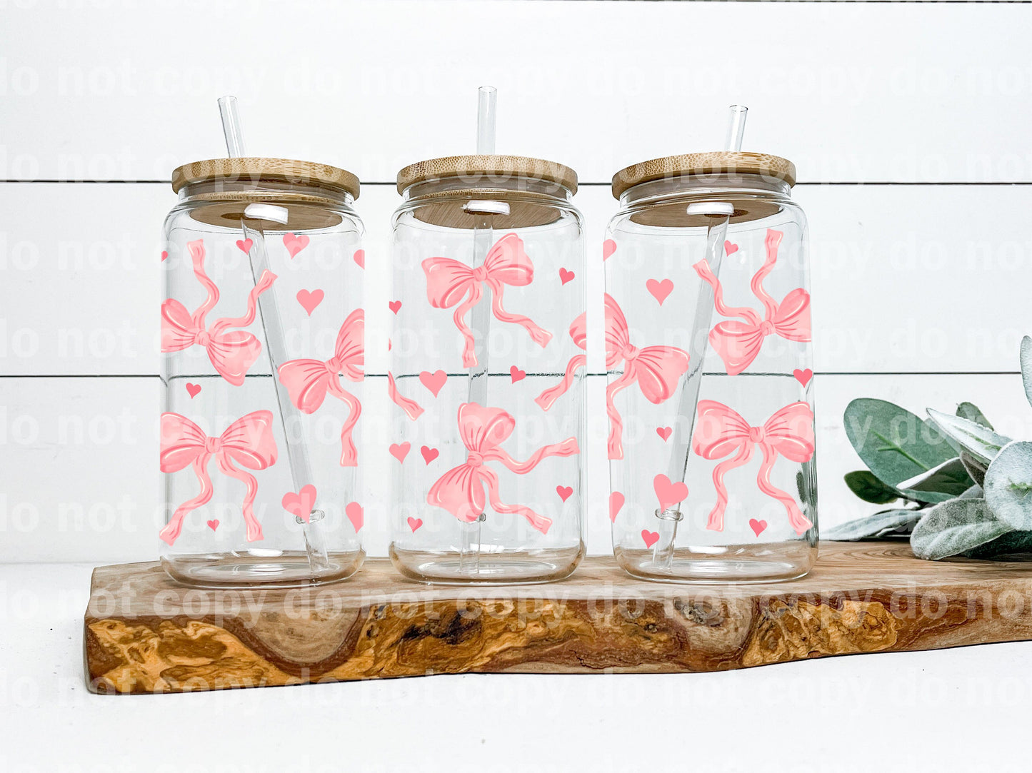 Heart Coquette 16oz Cup Wrap